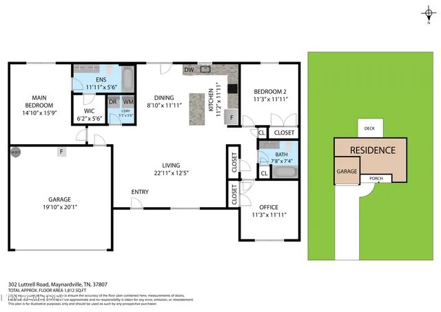 $355,000 | 302 Luttrell Road, Luttrell, TN 37779