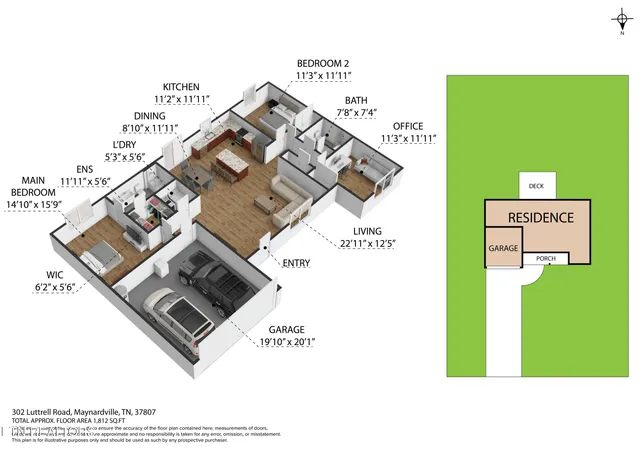 $355,000 | 302 Luttrell Road, Luttrell, TN 37779