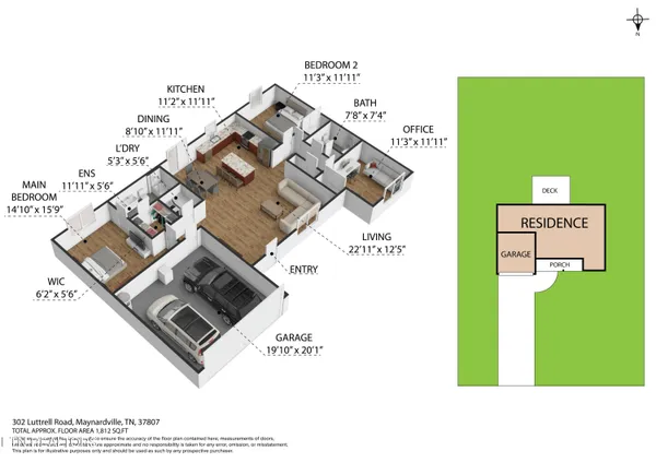 $345,000 | 302 Luttrell Road, Luttrell, TN 37779