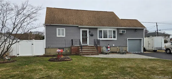 a view of a house with a patio