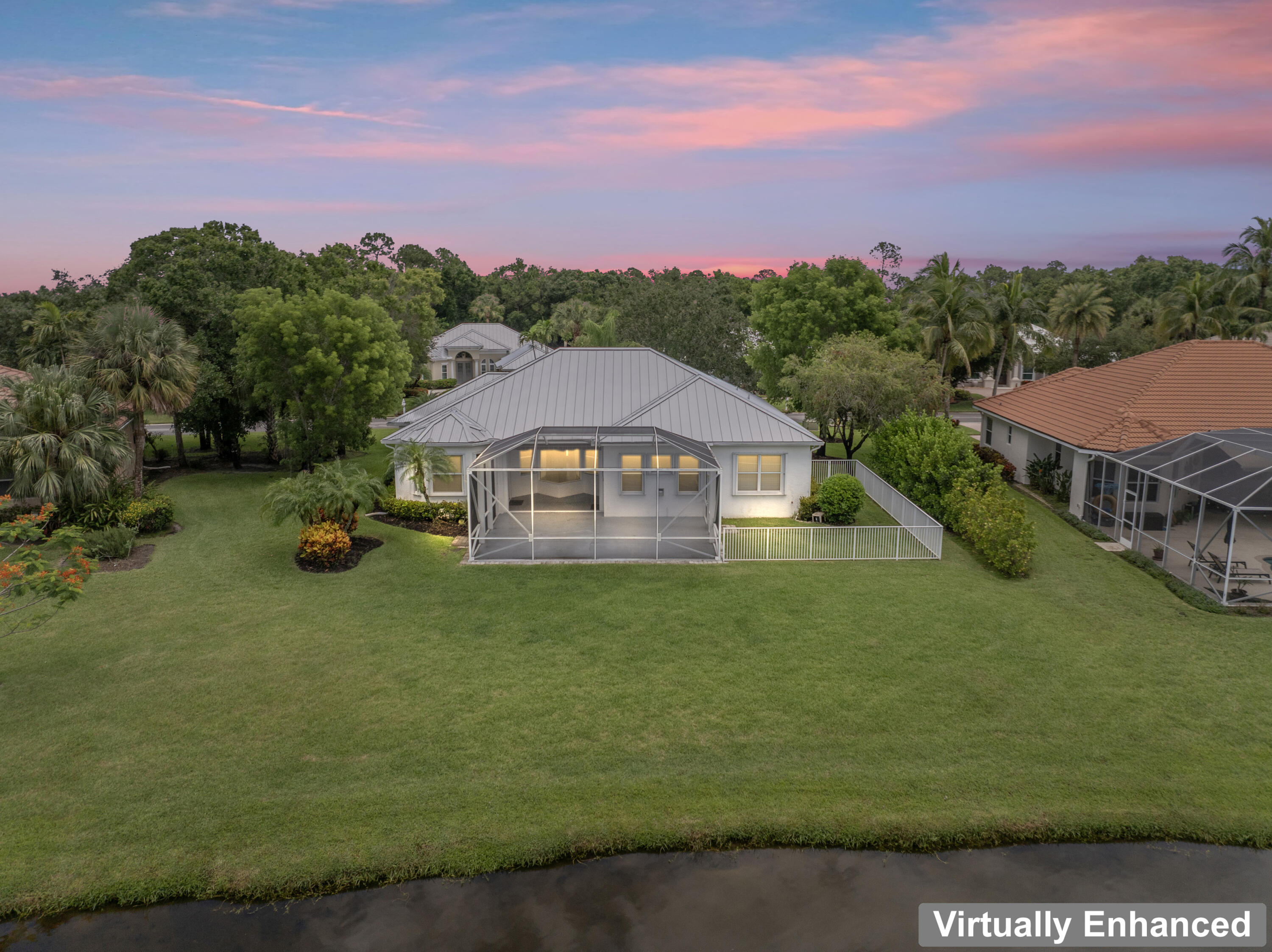 918 Southwest Blue Stem Way Stuart, FL 34997 - Photo 45 of 48 an aerial view of a house