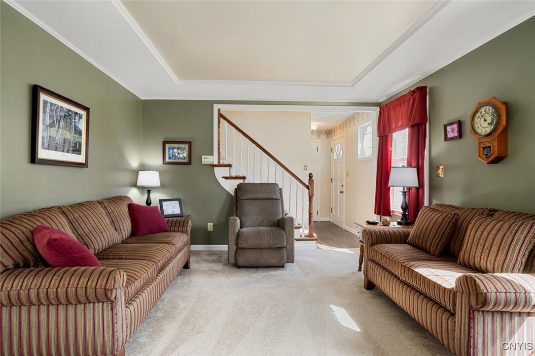 430 Sylvan Street Oneida, NY 13421 - Photo 11 of 50 living room w/wood fireplace