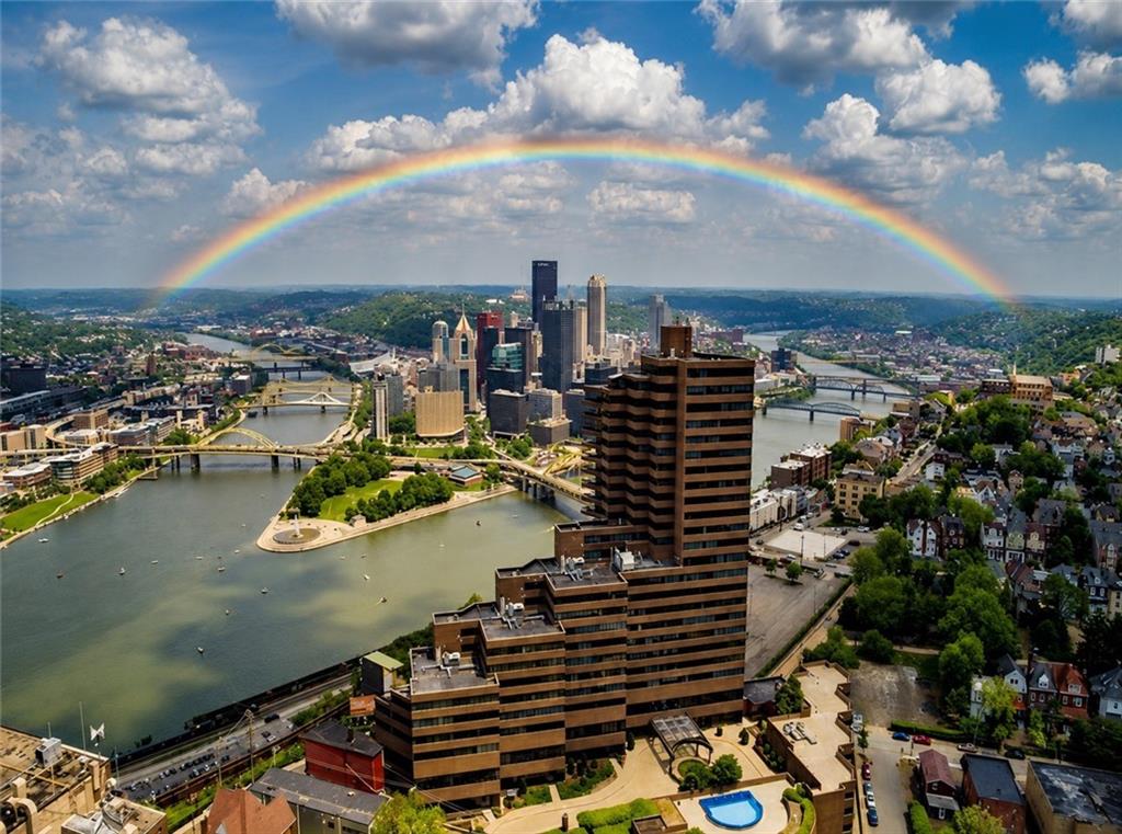 1 Trimont Lane, Unit 490E Pittsburgh, PA 15211 - Photo 30 of 31 Last week I met them there to list it for them and we were amazed with another gorgeous kiss from Mother Nature!