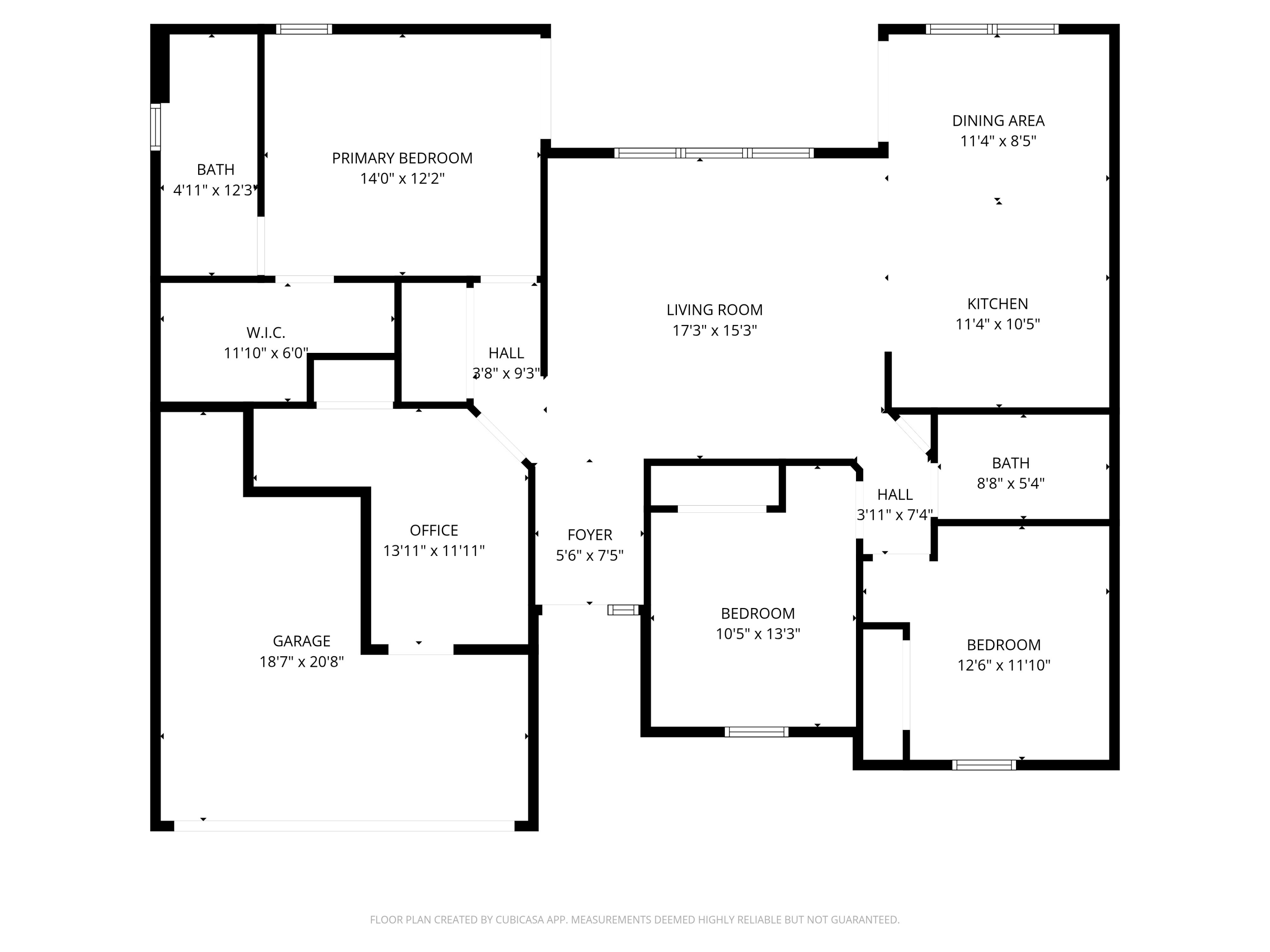 789 Vocelle Avenue Sebastian, FL 32958 - Photo 37 of 37 a picture of a floor plan