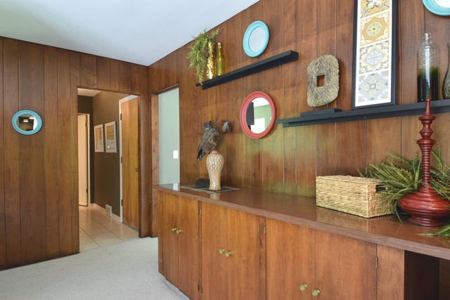136 Fairway Lane Wheaton, IL 60189 - Photo 10 of 22 a view of a hallway with wooden door