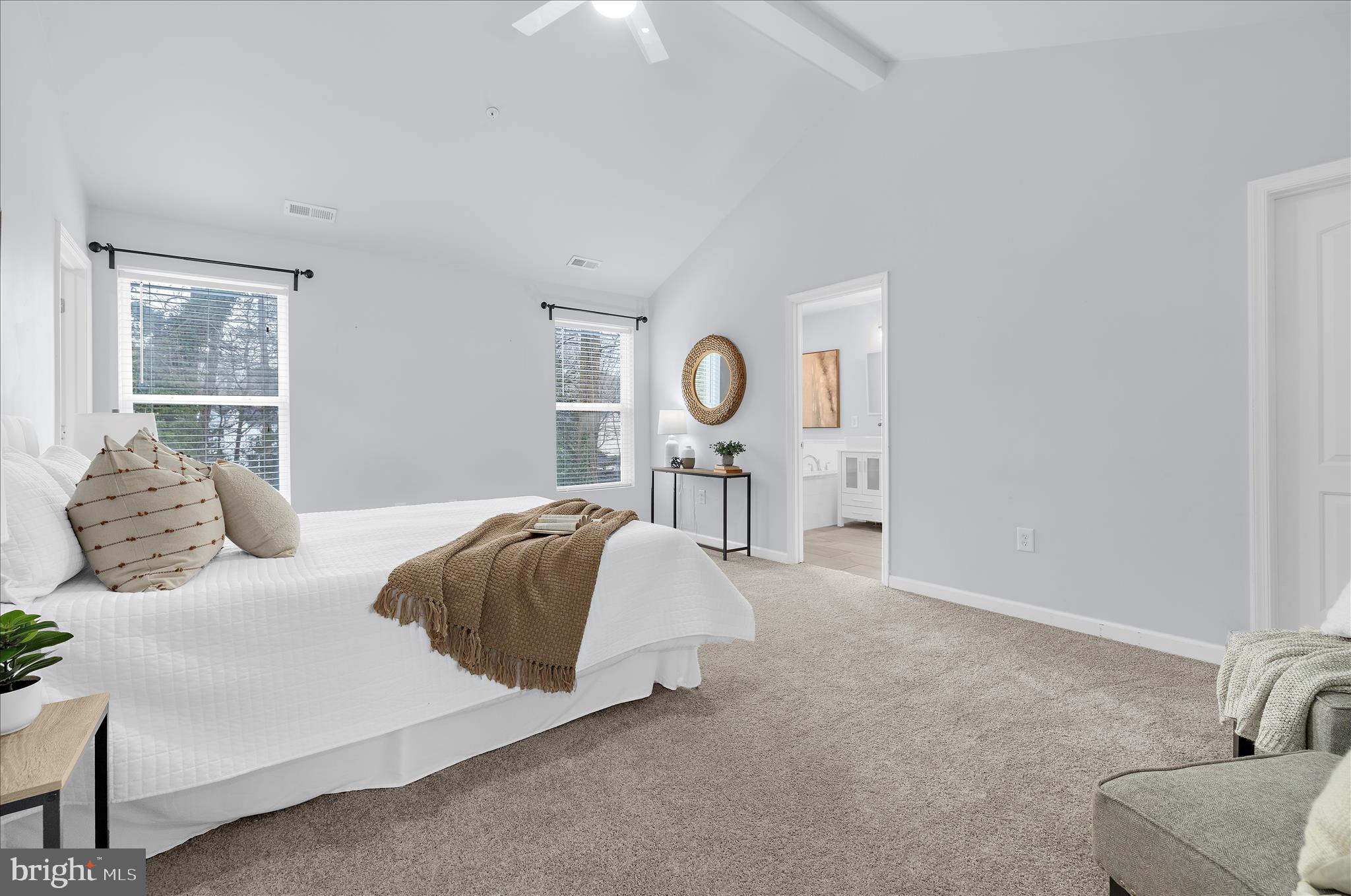 3009 Noahs Way Pasadena, MD 21122 - Photo 19 of 44 a bedroom with a bed and window