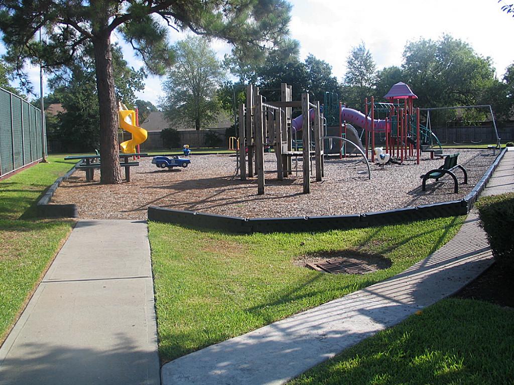 9202 Bayou Bluff Drive Spring, TX 77379 - Photo 30 of 33 a view of a park with swings