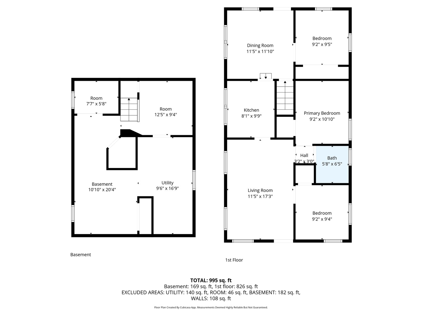 313 1st Avenue Silvis, IL 61282 - Photo 20 of 23 a picture of a floor plan