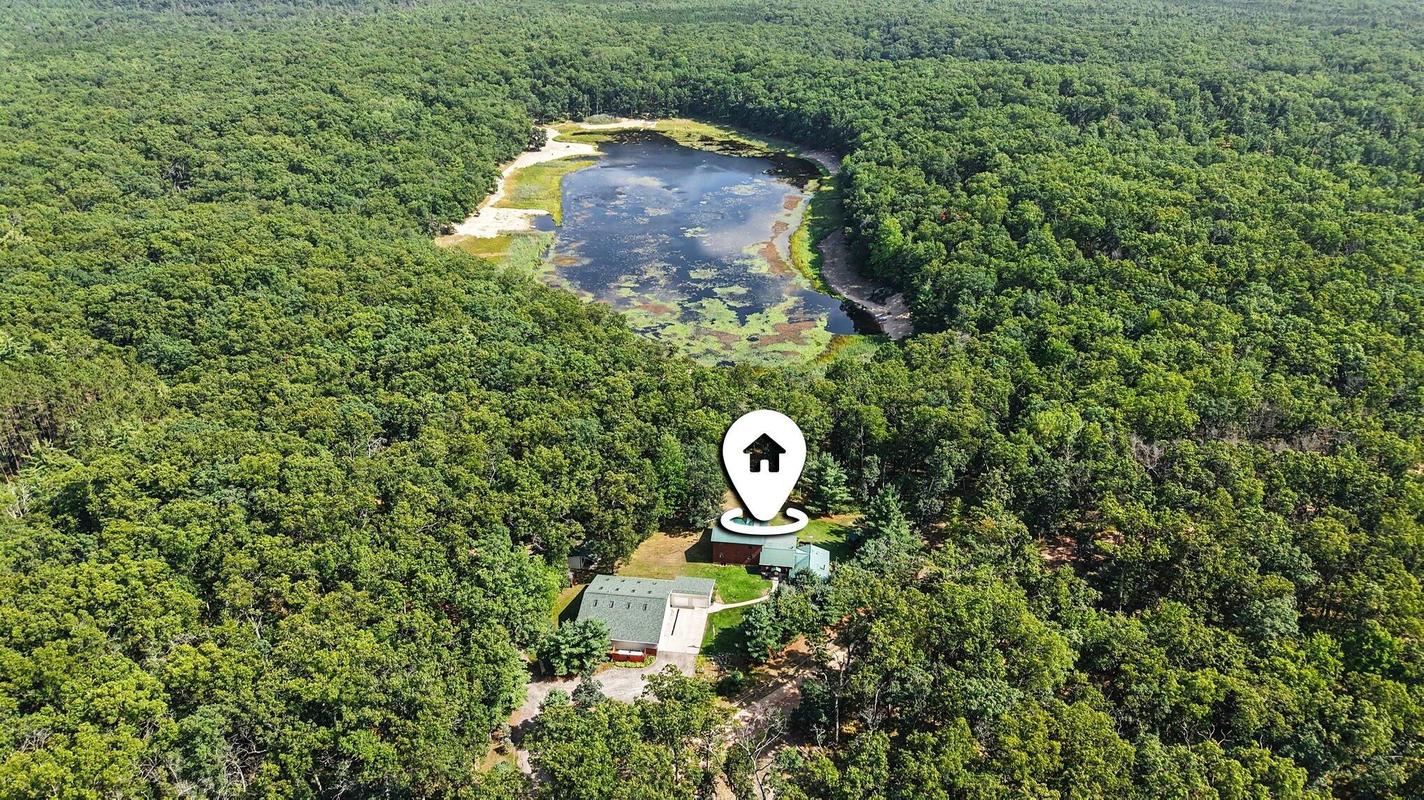 11023 South Roby Lake Road Baldwin, MI 49304 - Photo 52 of 56 Aerial