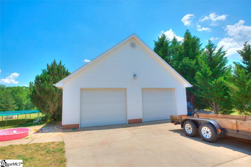 3634 Old Williamston Road Belton, SC 29627 - Photo 34 of 36 Detached 2 Car Garage