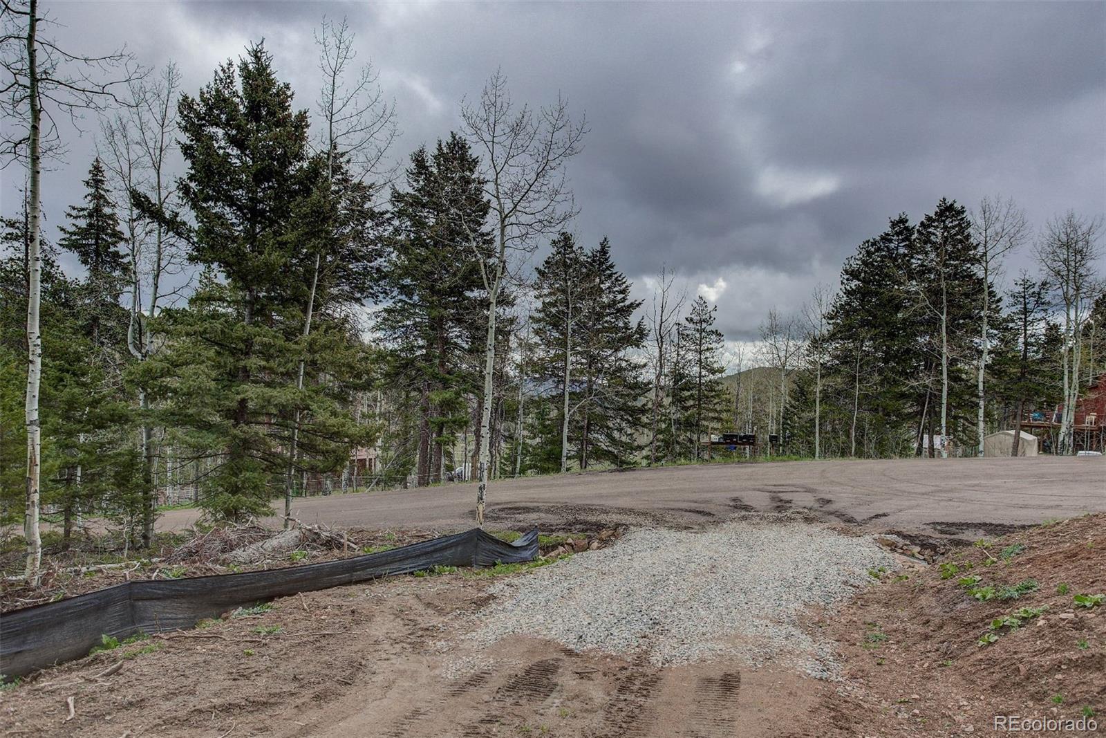 19684 Silver Ranch Road Conifer, CO 80433 - Photo 16 of 18 a view of a dirt road and trees