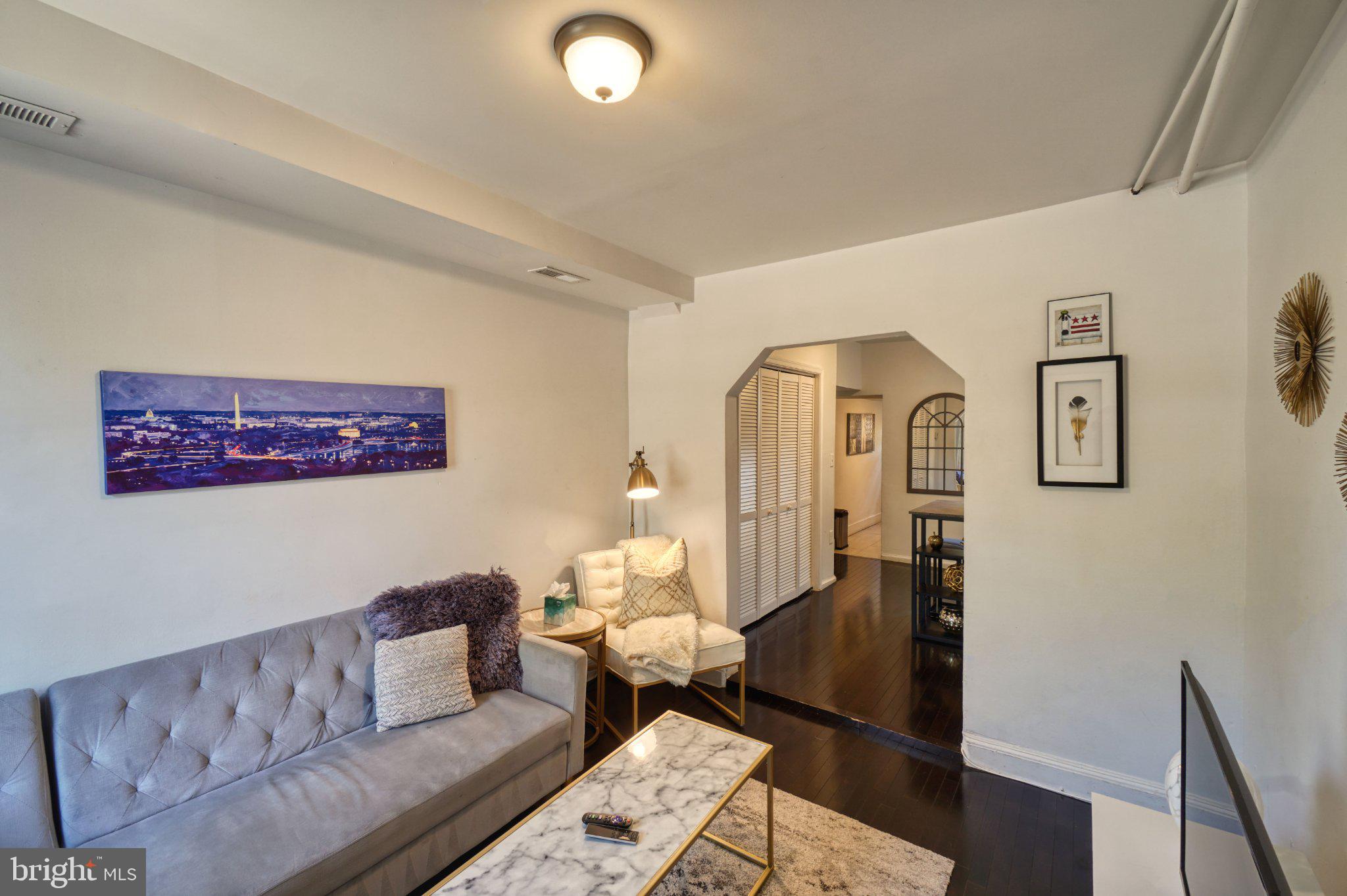 935 8th Street Northeast Washington, DC 20002 - Photo 5 of 19 Charming living space with modern flair.