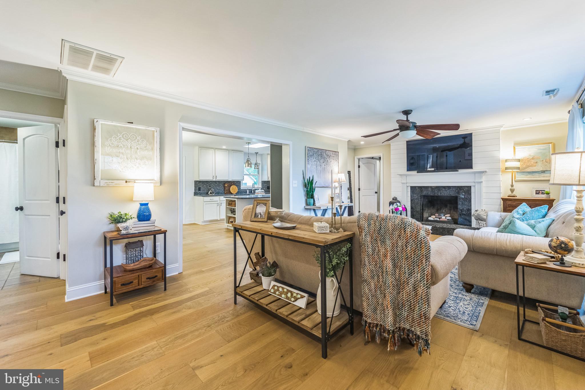 126 Long Point Road Stevensville, MD 21666 - Photo 4 of 48 Engineered White Oak Wood Floors Throughout