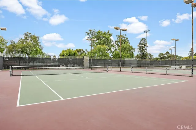 a view of a tennis court
