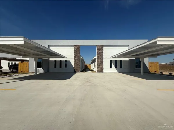 a view of a car garage
