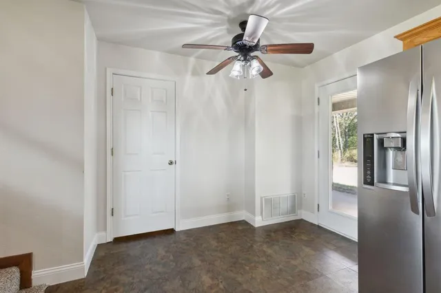 wooden floor in an empty room