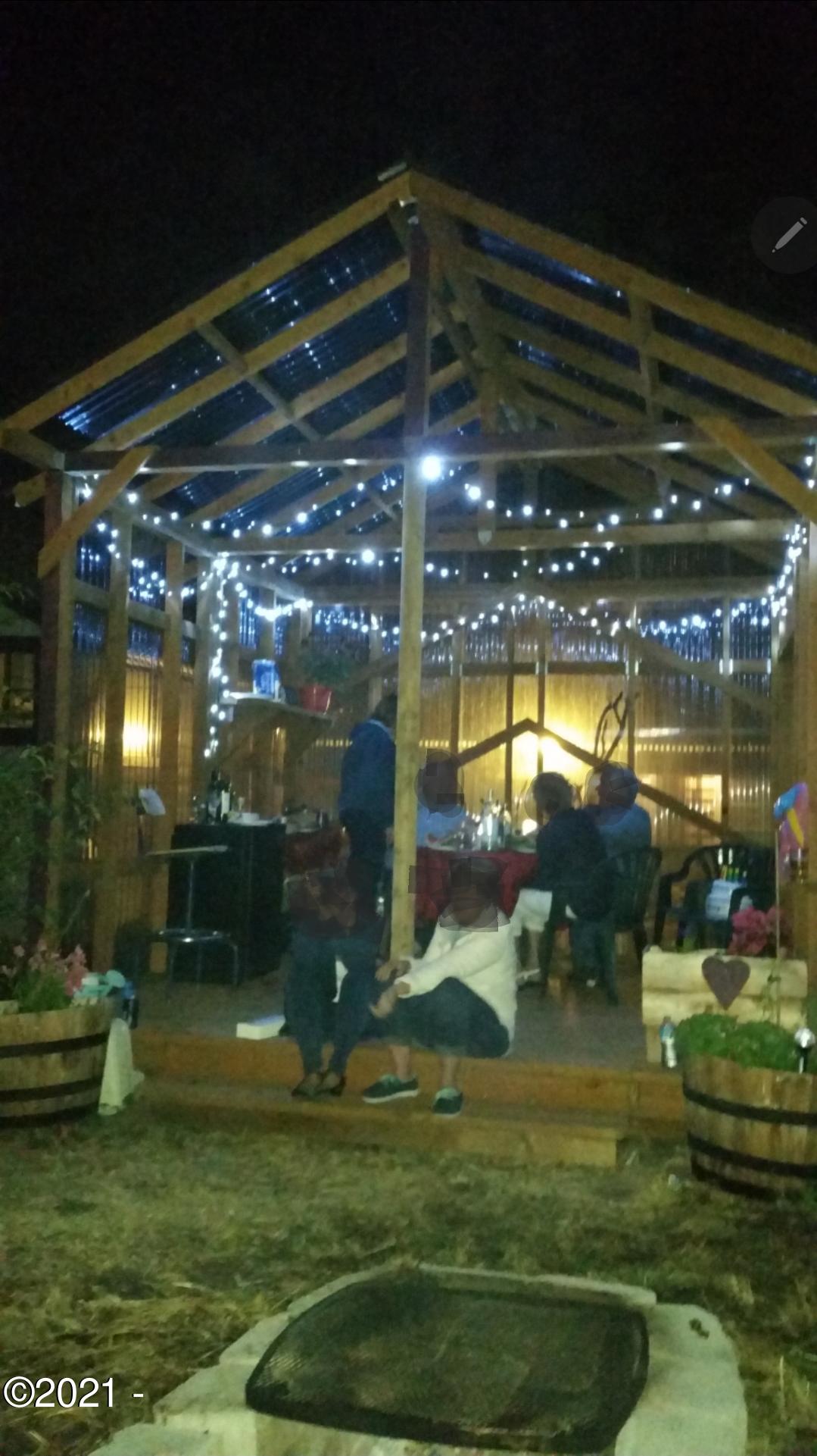 737 Southwest Government Street Newport, OR 97365 - Photo 28 of 28 Greenhouse at night