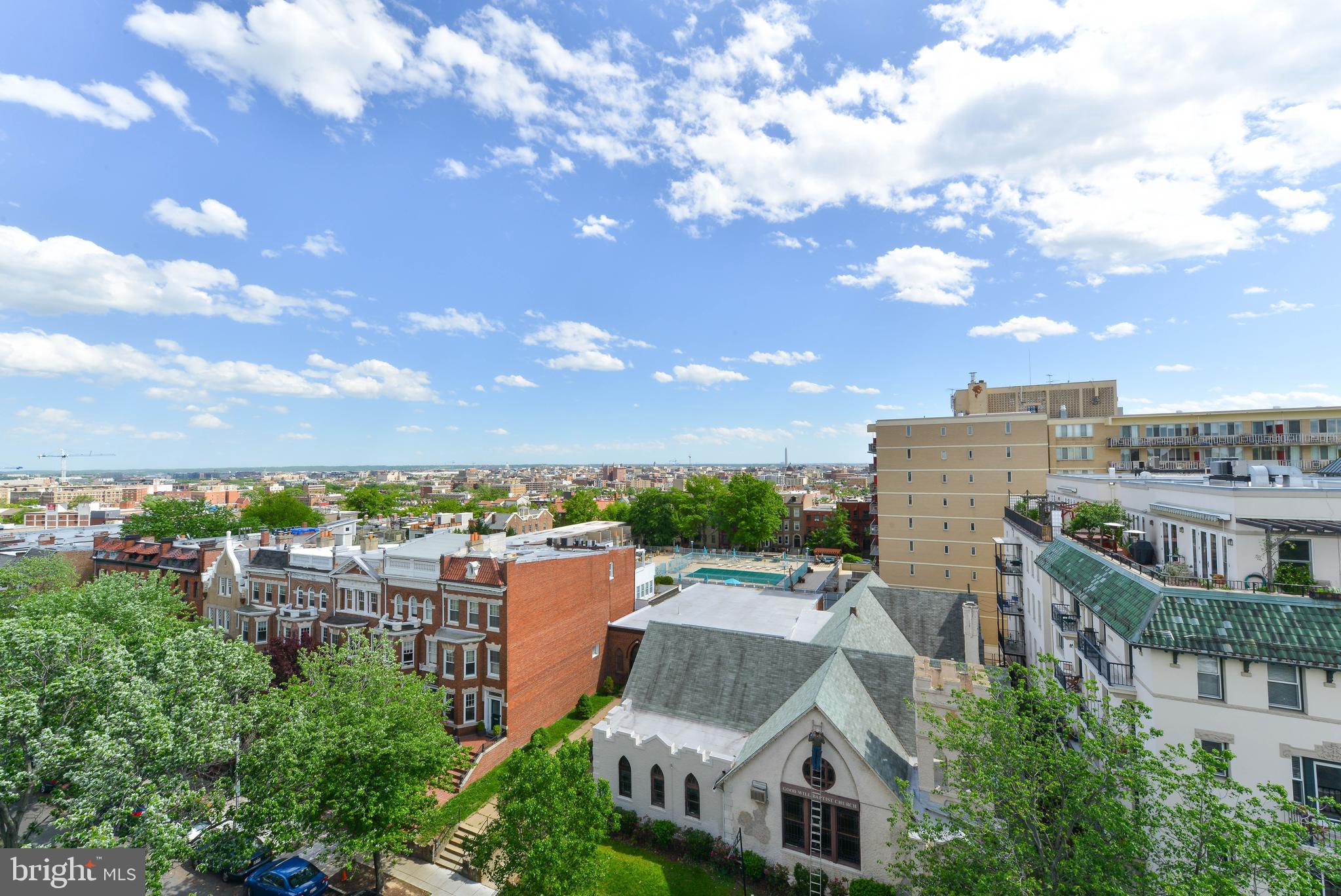 1880 Columbia Road Northwest, Unit 405 Washington, DC 20009 - Photo 12 of 17 Views from the rooftop