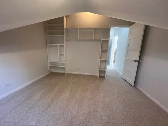 an empty room with a empty space