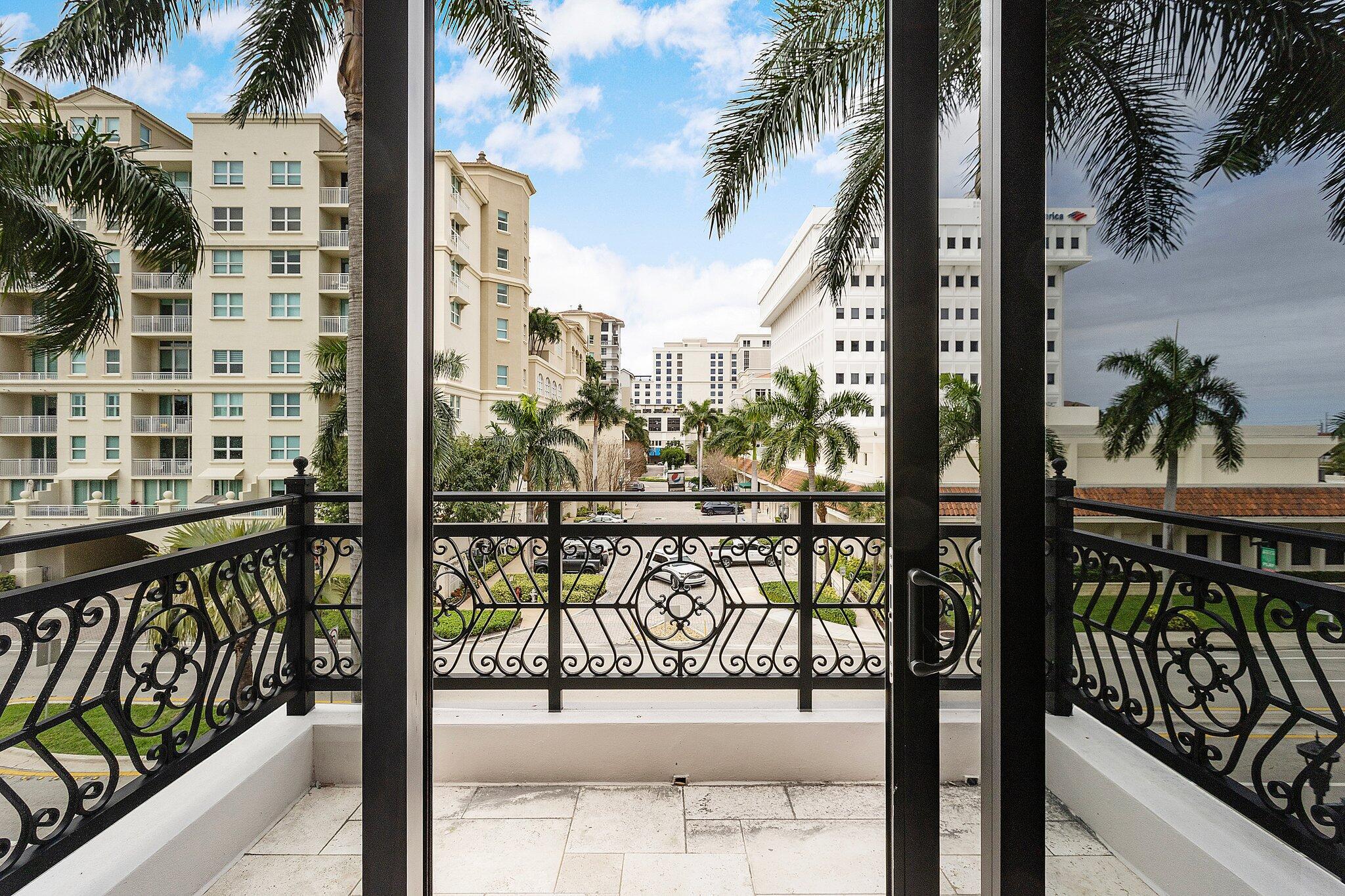 200 East Palmetto Park Road, Unit 10 Boca Raton, FL 33432 - Photo 25 of 47 a view of a balcony with wooden floor