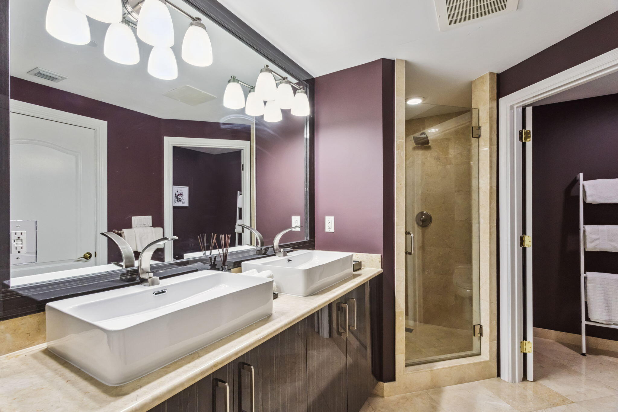 200 East Palmetto Park Road, Unit 10 Boca Raton, FL 33432 - Photo 29 of 47 a bathroom with a sink vanity and a mirror