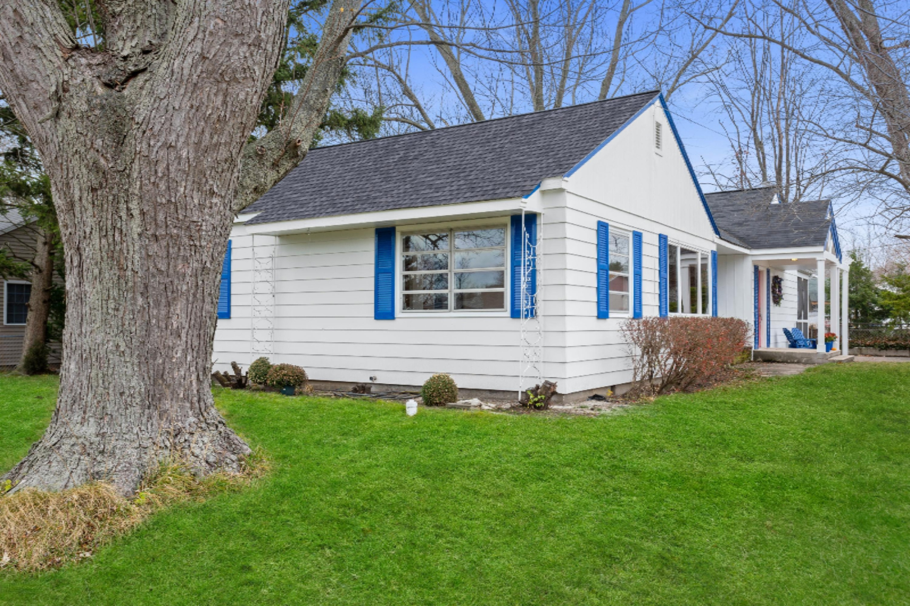 103 North Berrien Street New Buffalo, MI 49117 - Photo 21 of 22 Side yard view