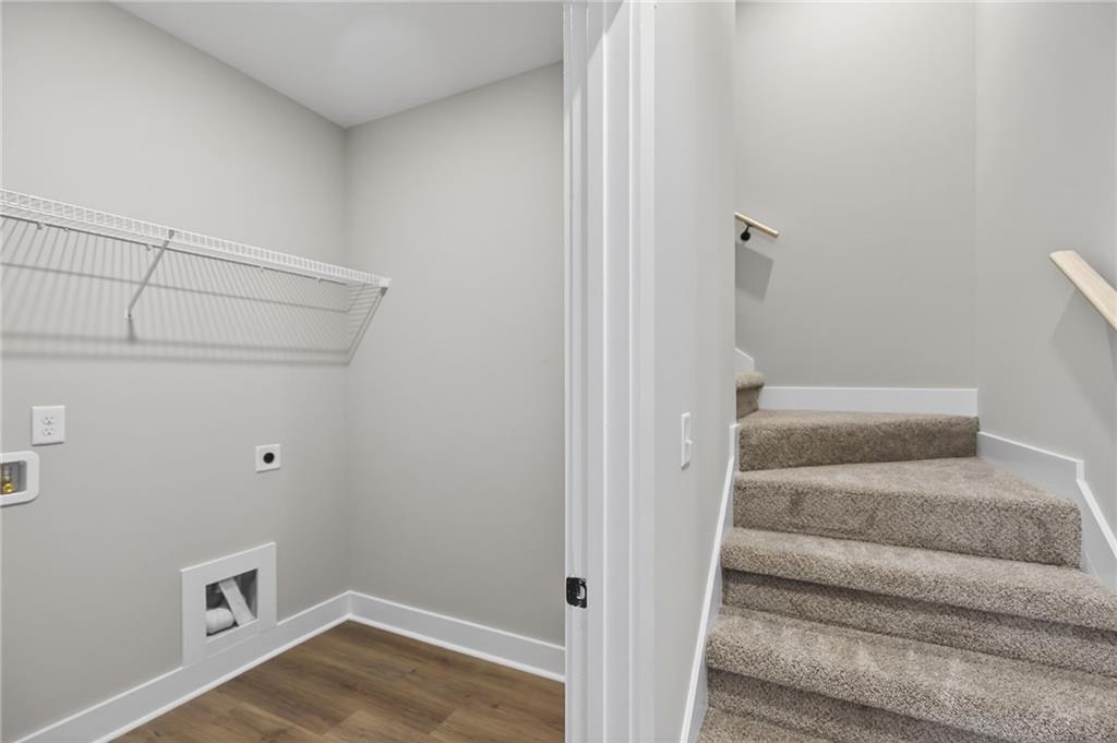 423 Relay Road Silver Creek, GA 30173 - Photo 24 of 48 a view of staircase with white walls