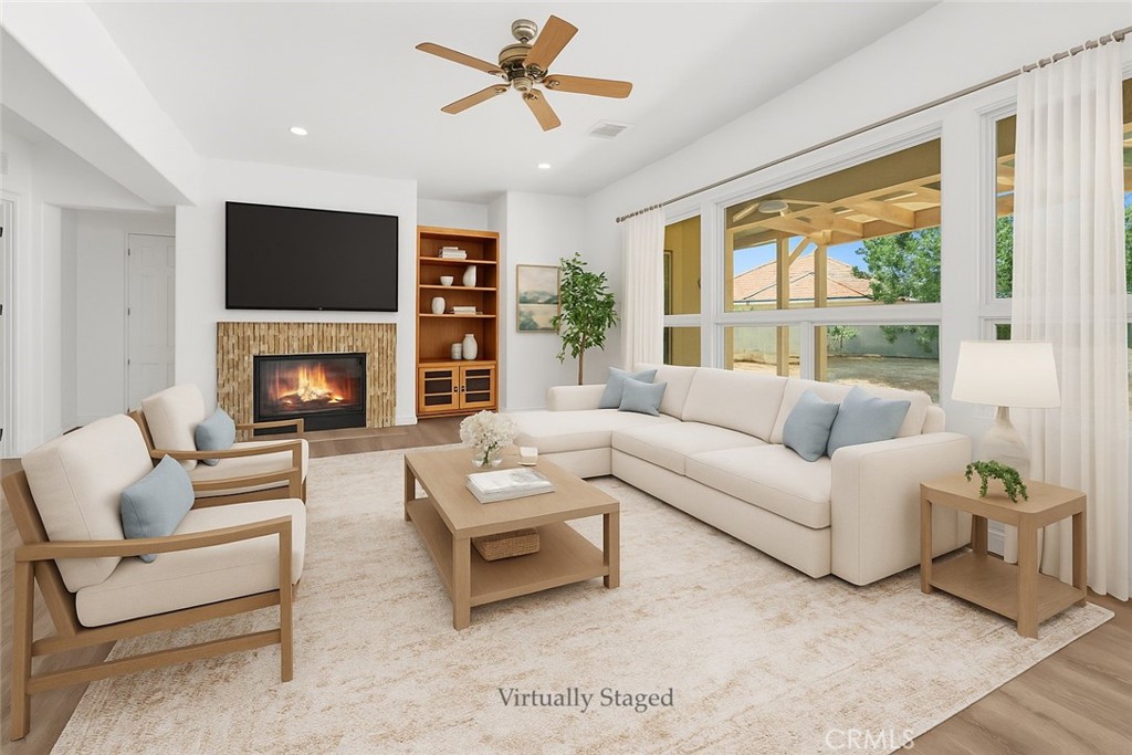 10102 Lace Cascade Court Bakersfield, CA 93311 - Photo 3 of 34 Living Room - Virtually Staged