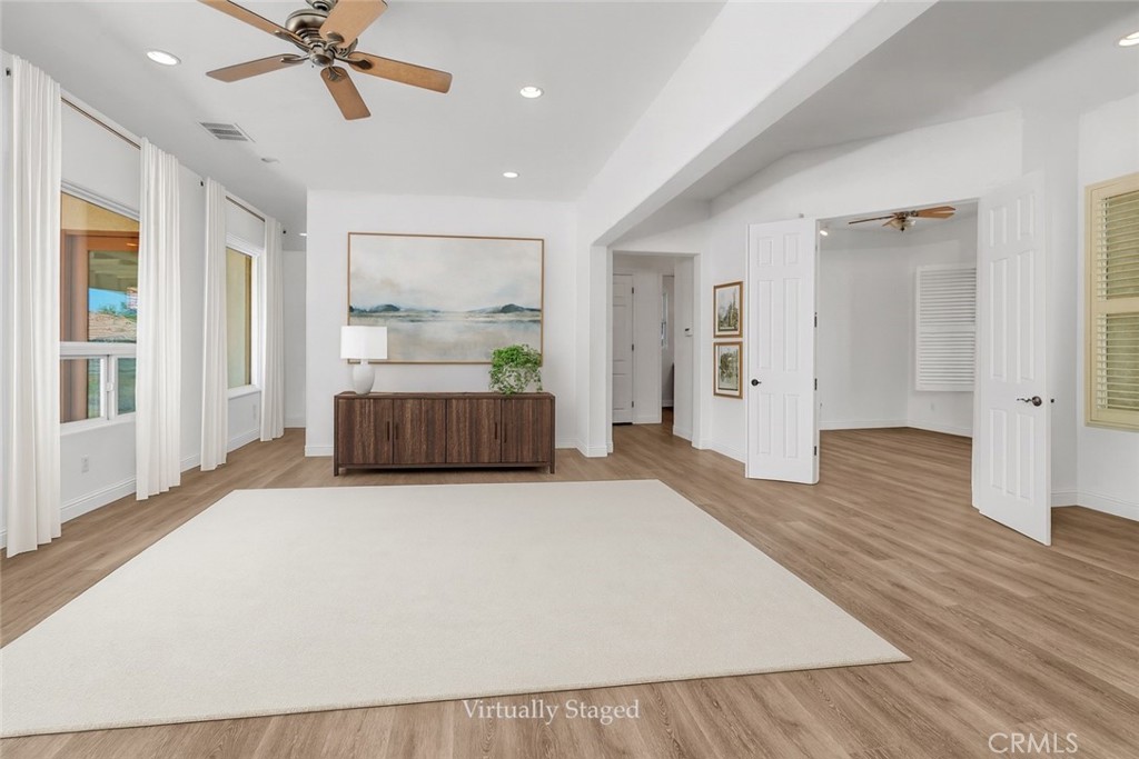 10102 Lace Cascade Court Bakersfield, CA 93311 - Photo 5 of 34 Living Room - Virtually Staged with optional doors to 2nd bedroom/study