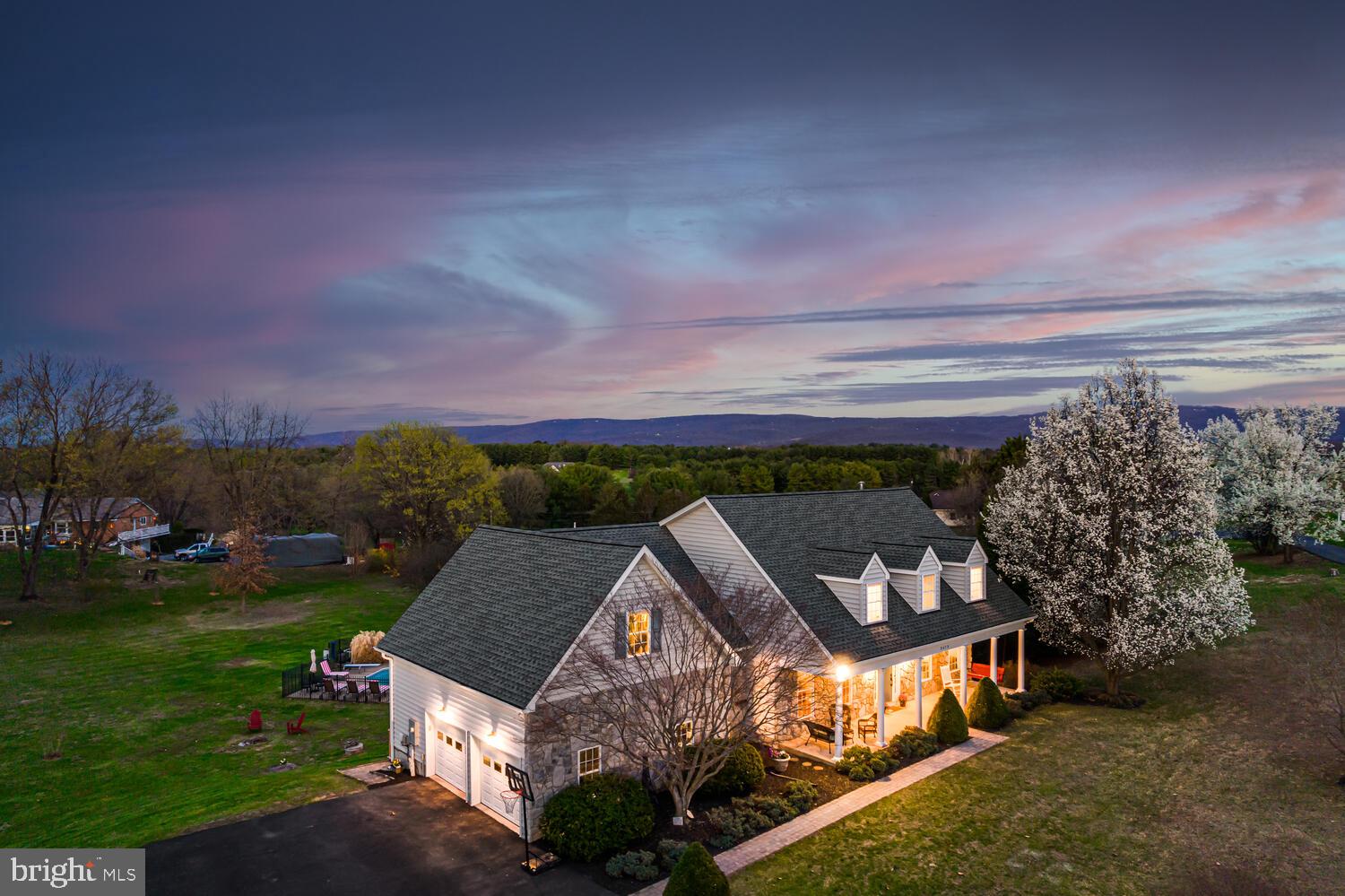 2673 Fairground Road Front Royal, VA 22630 - Photo 2 of 91 Charming home under a twilight sky.