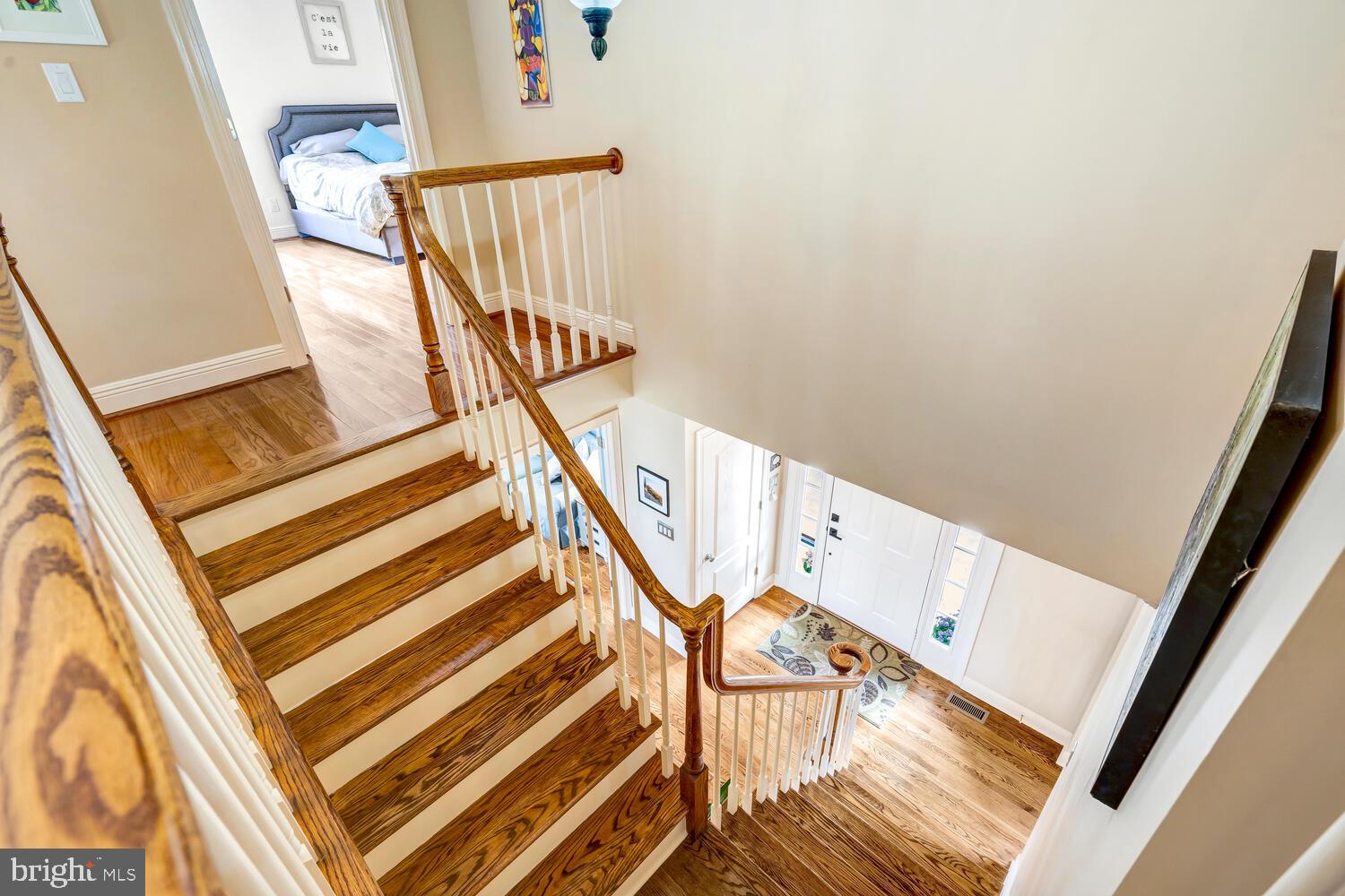 2673 Fairground Road Front Royal, VA 22630 - Photo 30 of 91 Inviting staircase with warm wood tones.