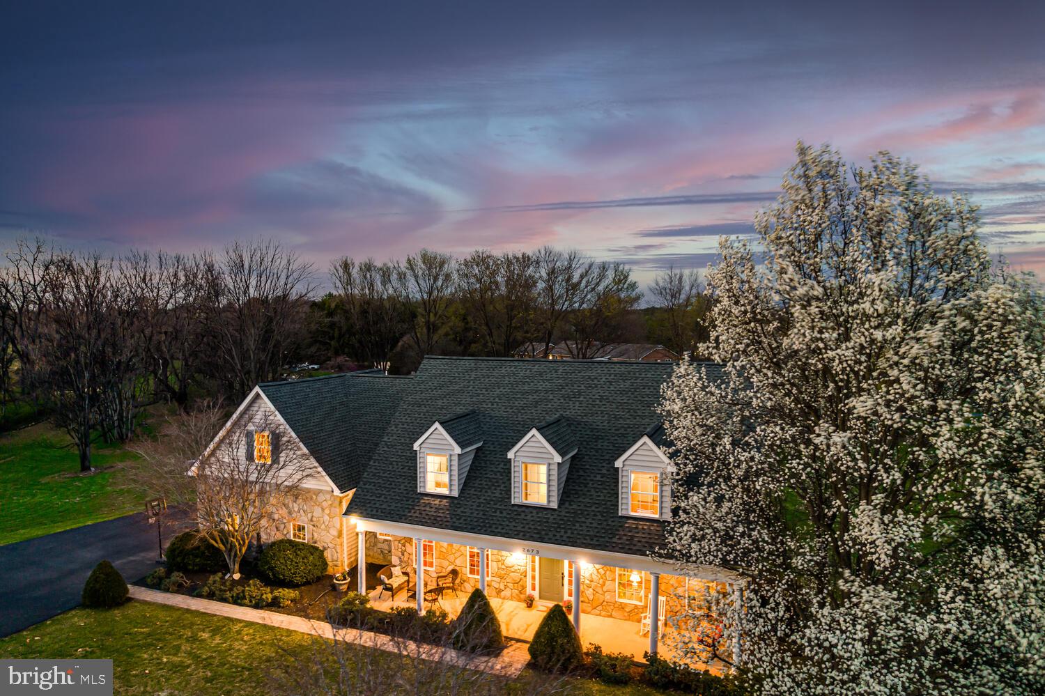 2673 Fairground Road Front Royal, VA 22630 - Photo 3 of 91 Charming home under a twilight sky.