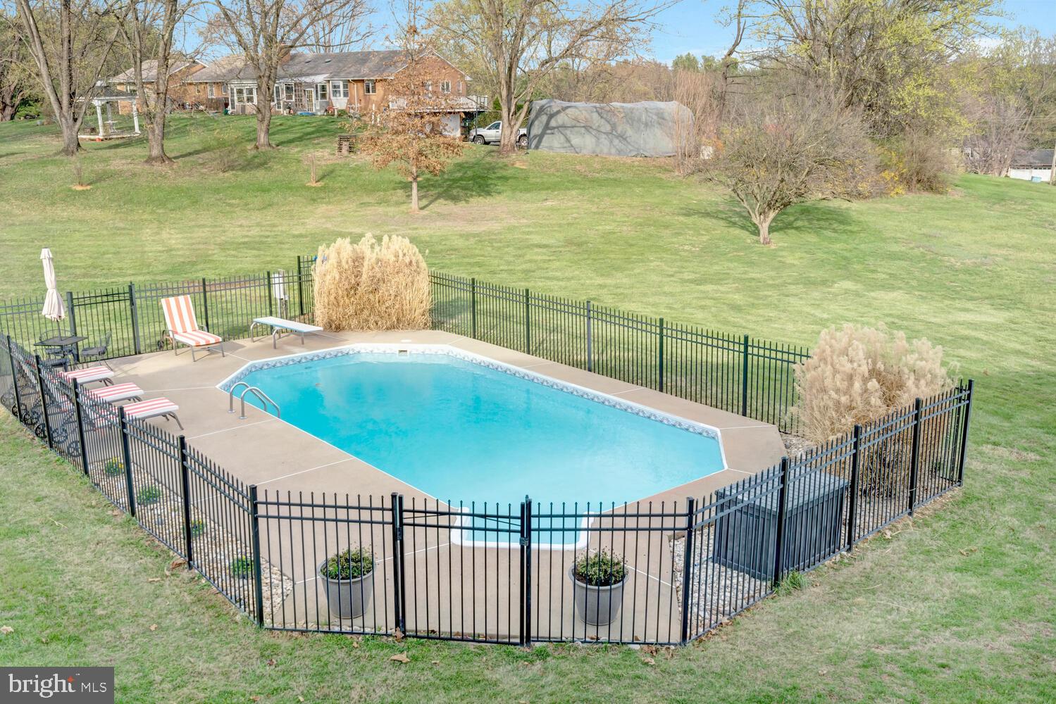 2673 Fairground Road Front Royal, VA 22630 - Photo 39 of 91 Serene backyard oasis with pool.