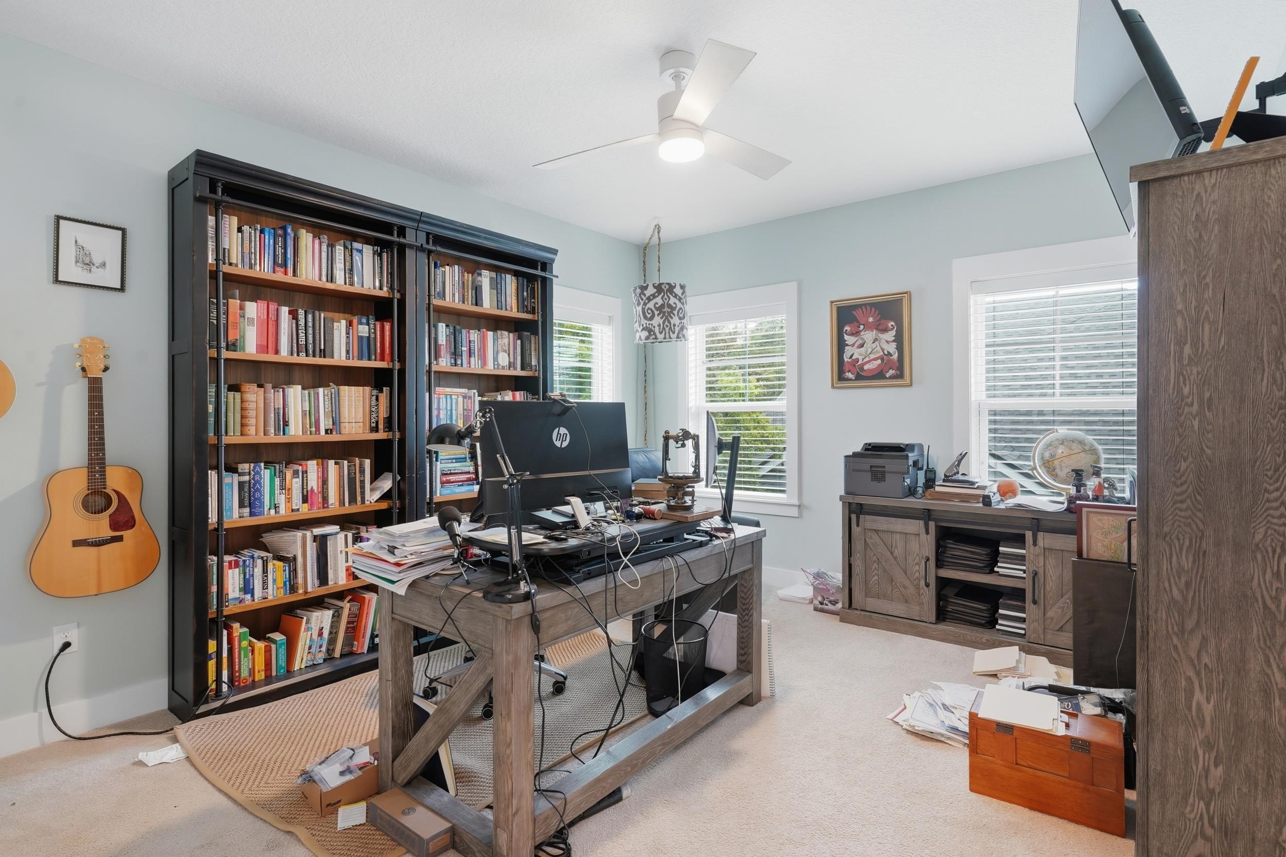 240 Ridgeway Road St. Augustine, FL 32080 - Photo 13 of 38 Office space with light colored carpet and ceiling fan