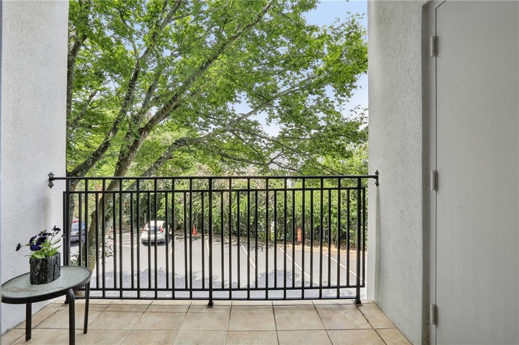 970 Sidney Marcus Boulevard Northeast, Unit 2115 Atlanta, GA 30324 - Photo 6 of 21 a view of a balcony