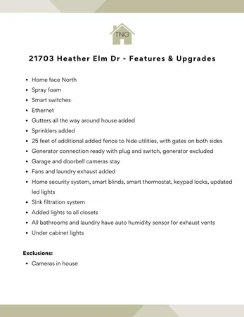 $319,990 | 21703 Heather Elm Drive, Cypress, TX 77433