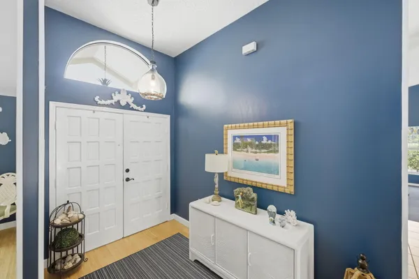 a room with furniture and window