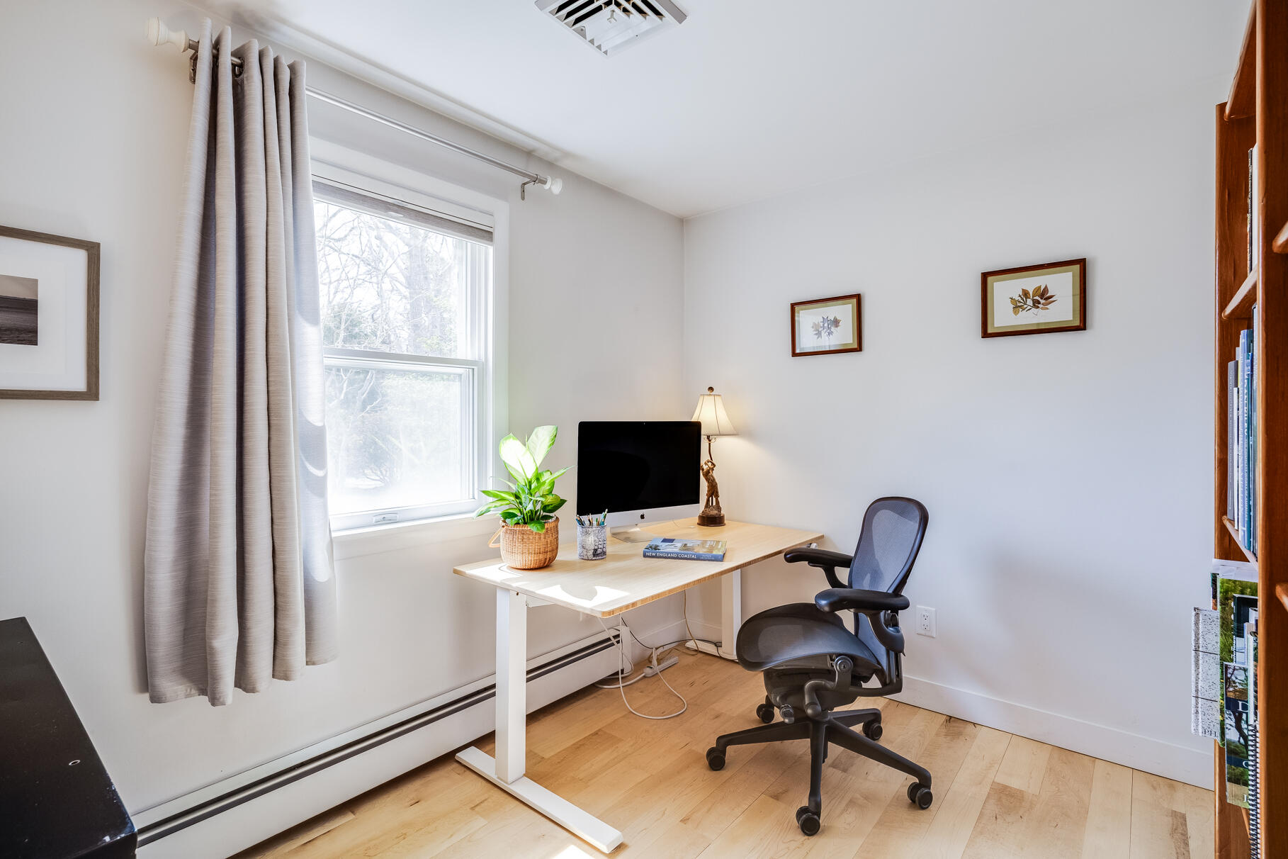 8 Rivers End Road Teaticket, MA 02536 - Photo 21 of 33 a view of a workspace with furniture and a window