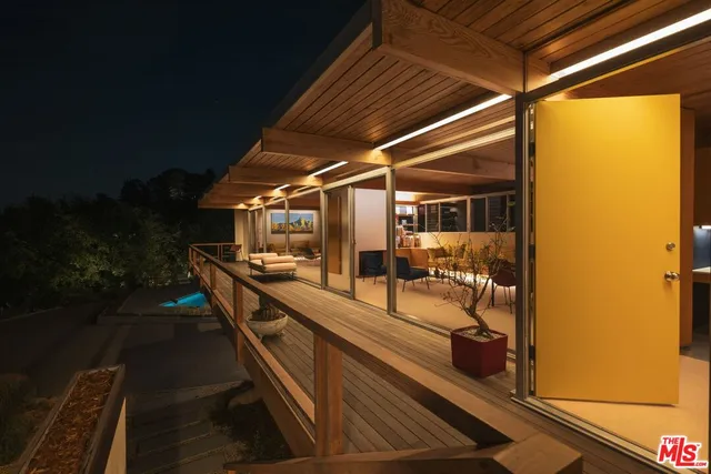 a outdoor space with patio lots of furniture