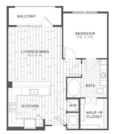 $1,895 | 4600 Roswell Road, Unit 343, Sandy Springs, GA 30342