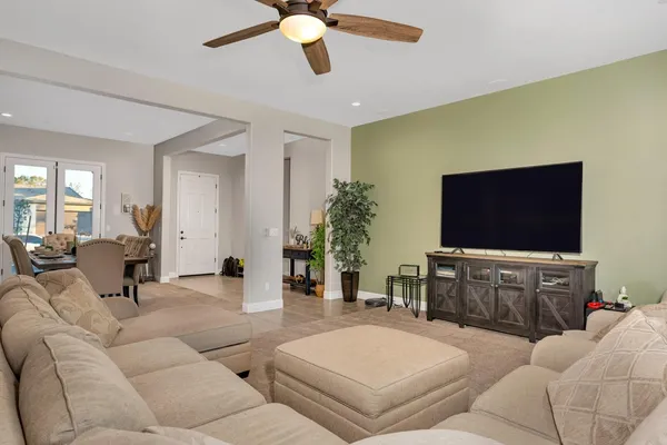 a kitchen with a table and chairs in it