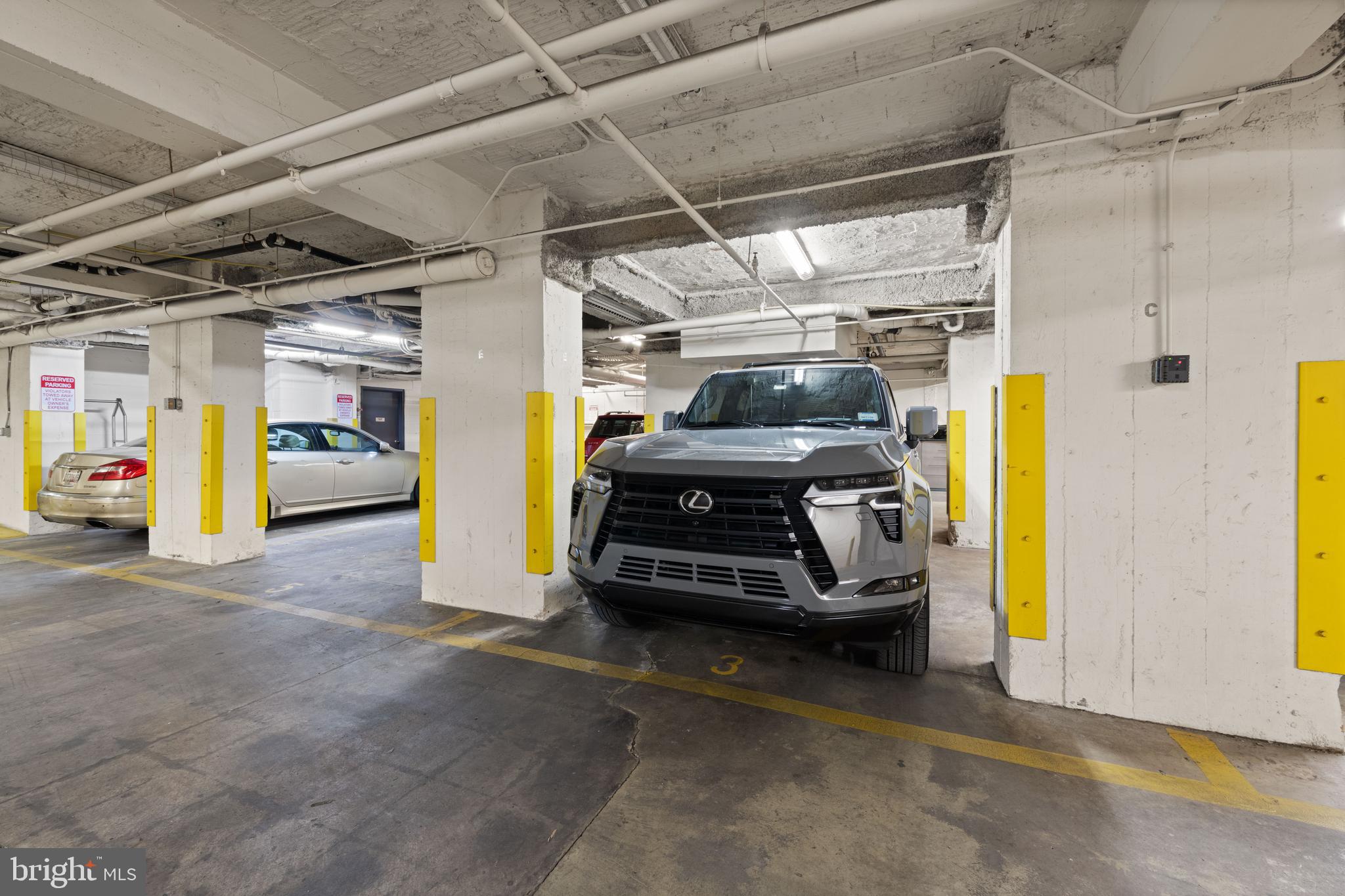 916 G St. Northwest, Unit 903 Washington, DC 20001 - Photo 39 of 65 a view of car garage