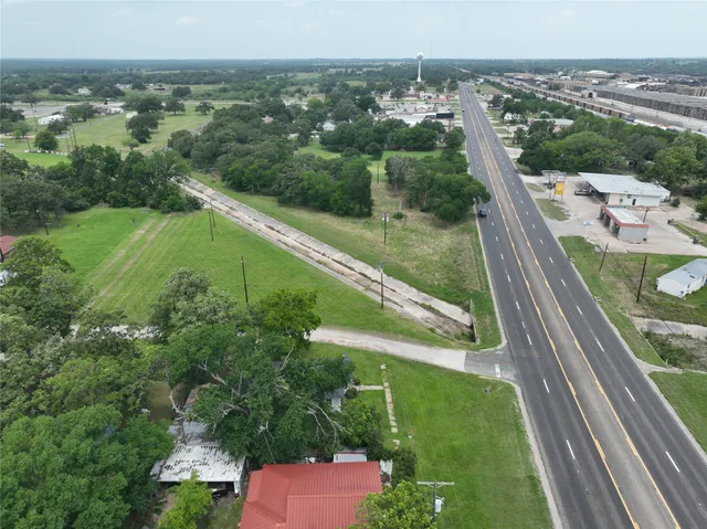 a view of a city from a balcony