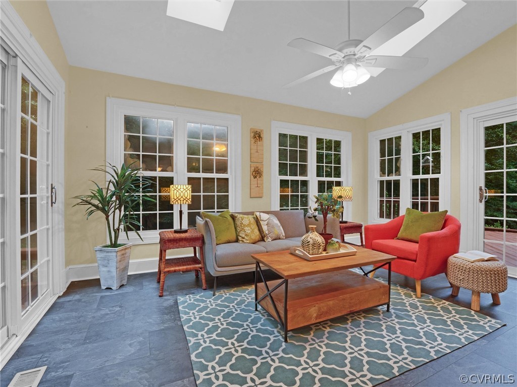 12100 2nd Branch Road Chesterfield, VA 23838 - Photo 15 of 41 a outdoor living space with furniture and large windows
