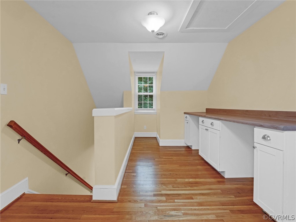 12100 2nd Branch Road Chesterfield, VA 23838 - Photo 24 of 41 a view of a hallway with wooden floor and staircase