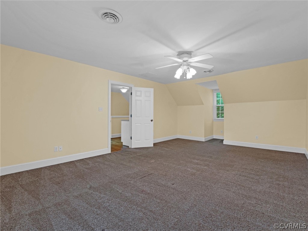 12100 2nd Branch Road Chesterfield, VA 23838 - Photo 26 of 41 an empty room with a ceiling fan and a window