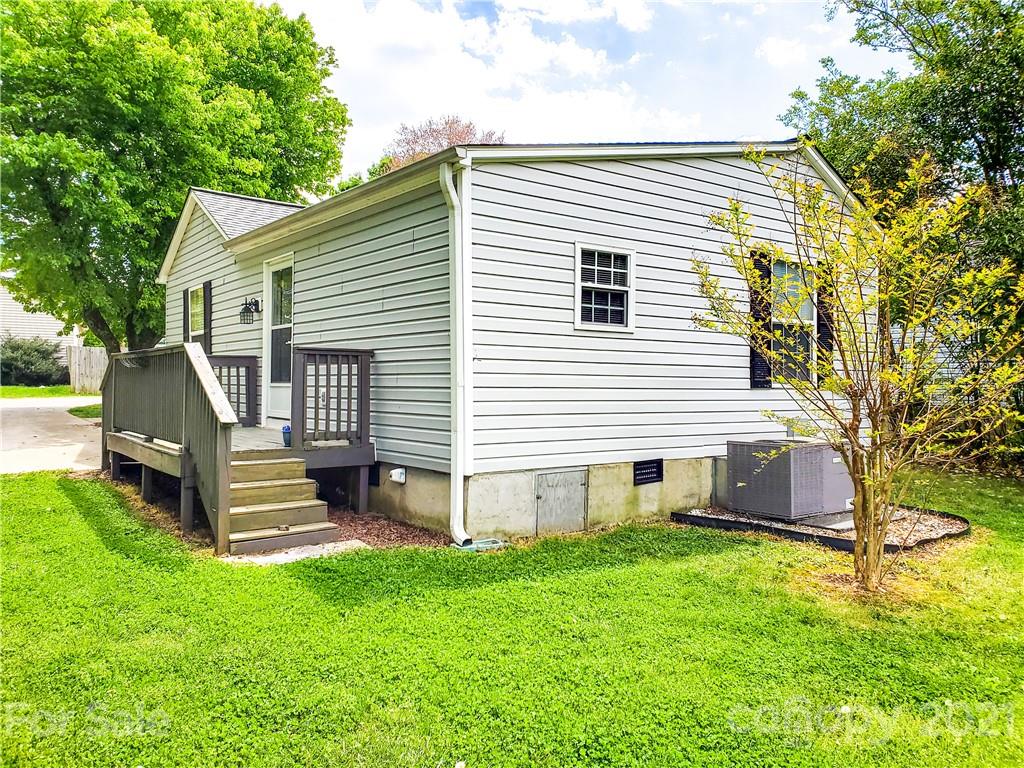602 Self Street Cherryville, NC 28021 - Photo 19 of 22 a view of a house with a yard