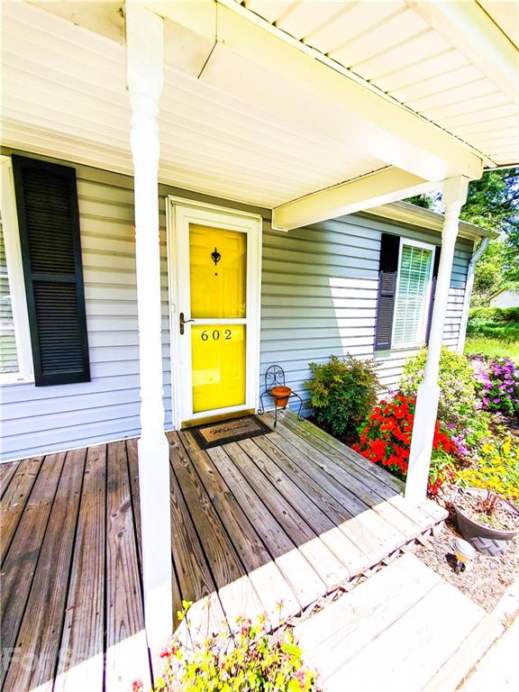 602 Self Street Cherryville, NC 28021 - Photo 4 of 22 a view of a backyard of the house