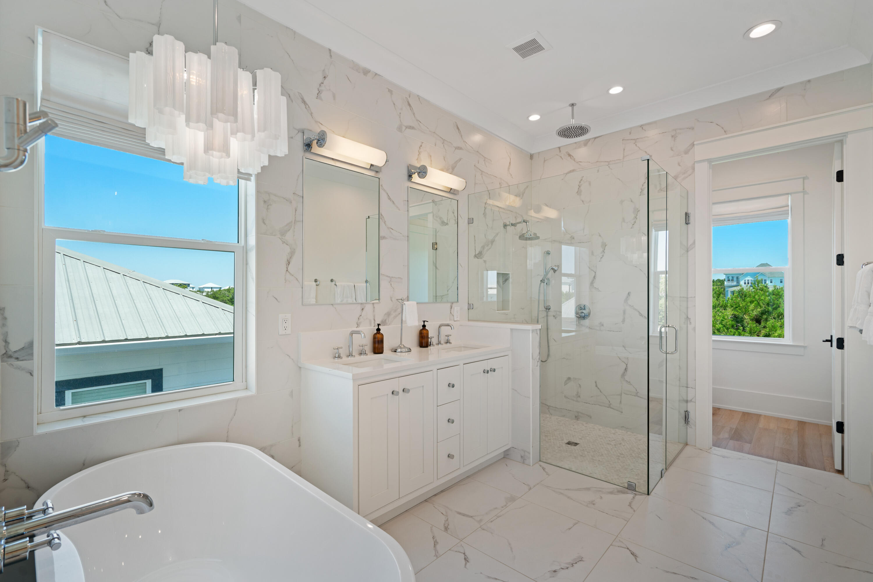 16 Bluewater View Ave Inlet Beach Inlet Beach, FL 32461 - Photo 9 of 59 a bathroom with a sink a toilet and shower