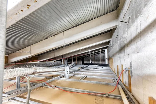 a balcony with hardwood